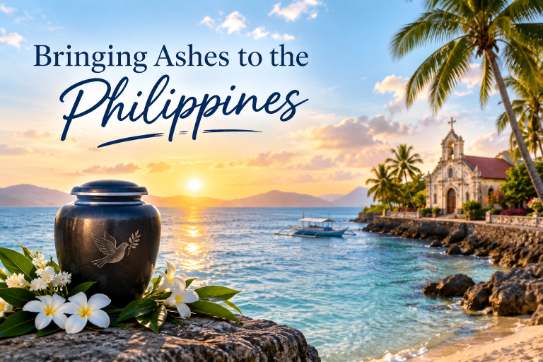 How to Bring Ashes from the U.S. to the Philippines